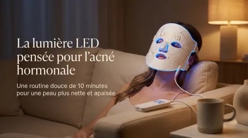 Lunéva Glow Pro Le rituel de lumière pour apaiser l’acné hormonale