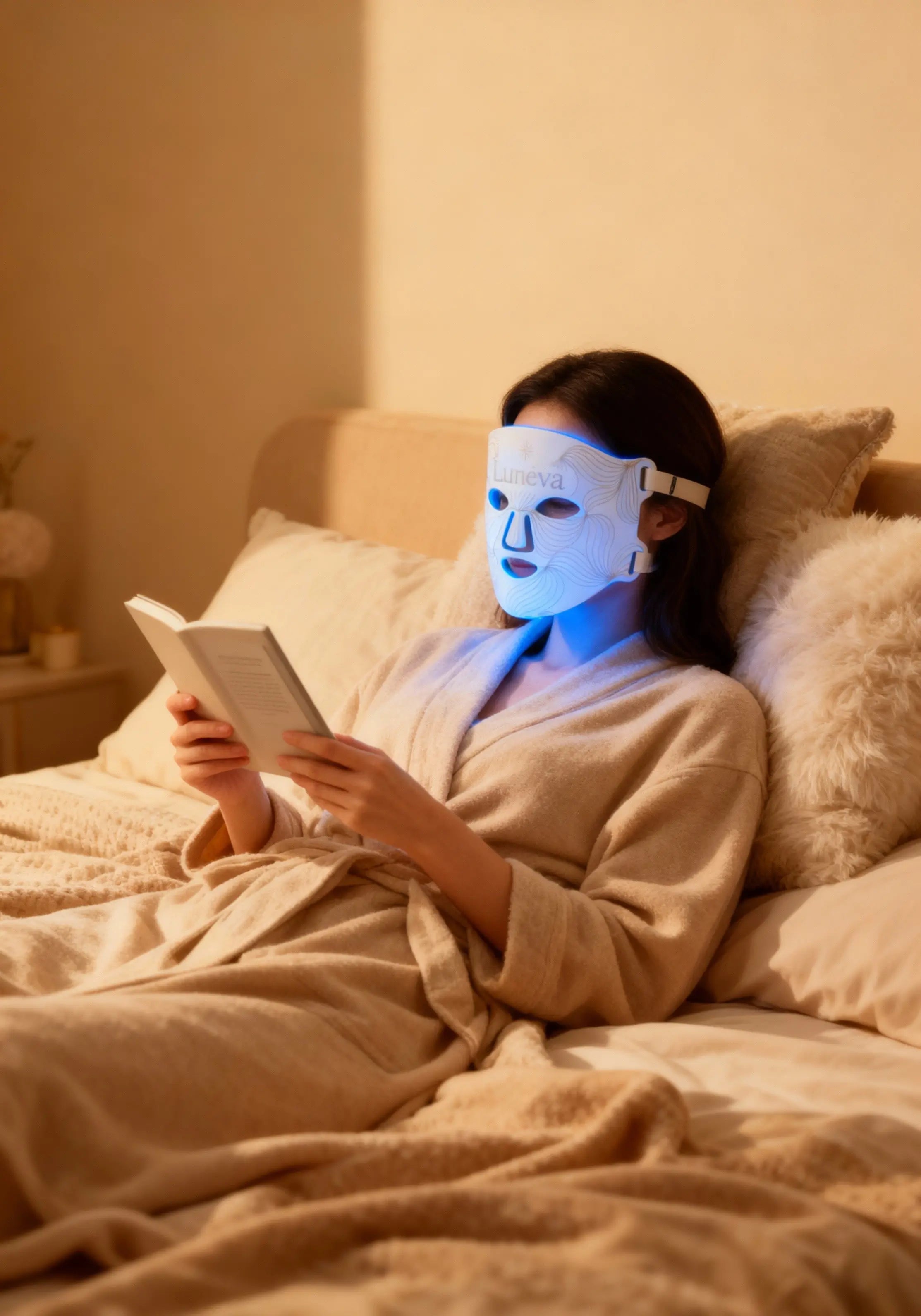 masque de luminopthérapie peut être utilisé pendant les actions du quotidiens