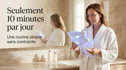 Lunéva Glow Pro Le rituel de lumière pour apaiser l’acné hormonale Lunéva