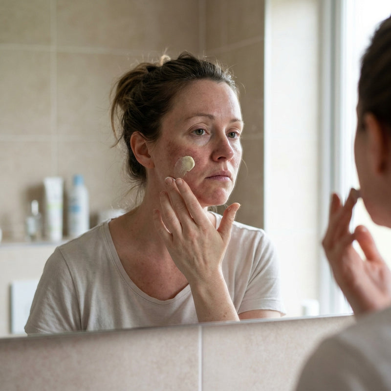 Routine crème miroir